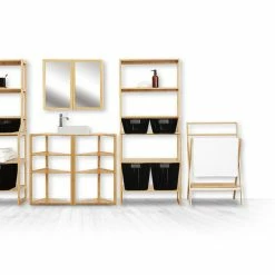 Porte Serviettes Bambou Lab'n Modul 5Five -Demeyers Magasin porte serviette bambou lab n modu 2