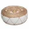 Pouf En Jute Ajouré 43x18 Atmosphera -Demeyers Magasin pouf en jute ajoure 43x18 atmosphera
