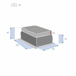 Pouf Extérieur Moorea Hespéride Terre Ombre -Demeyers Magasin pouf exterieur moorea hesperide terre ombre 5