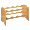 Rack 8 Bouteilles Empilable Bambou 5Five -Demeyers Magasin rack 8 bouteilles empilable bambou 5five