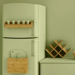 Rack 8 Bouteilles En Bambou 5Five -Demeyers Magasin rack 8 bouteilles en bambou 5five 2