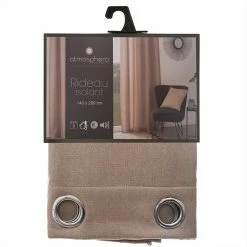 Rideau Isolant Tim Lin 140x260 Atmosphera -Demeyers Magasin rideau isolant tim lin 140x260 atmosphe 2