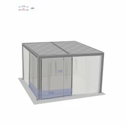 Rideaux Moustiquaires Pour Tonnelle Majaé 3,6x3,6 M Hespéride -Demeyers Magasin rideaux moustiquaires pour tonnelle majae 36x36 m hesperide 1