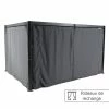 Rideaux Opaques Pour Tonnelle Belize 3,8x3m Hespéride 1 Rideaux Opaques Pour Tonnelle Belize 3,8x3m Hespéride -Demeyers Magasin rideaux opaques pour tonnelle belize 38x3m hesperide