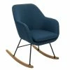 Rocking Chair Pera Bleu Canard Atmosphera 1 Rocking Chair Pera Bleu Canard Atmosphera -Demeyers Magasin rocking chair pera bleu canard atmosphera