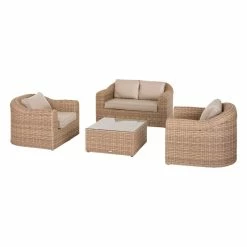 Salon 4 Places Moorea Savana Hespéride -Demeyers Magasin salon 4 places moorea savana hesperide 1