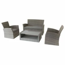 Salon Bora-bora Terre Ombre 4 Places Hespéride 11 Salon Bora-bora Terre Ombre 4 Places Hespéride -Demeyers Magasin salon bora bora terre ombre 4 places hesperide 1