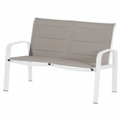 Salon De Jardin 4 Places Elyn Noisette / Blanc Hespéride -Demeyers Magasin salon de jardin 4 places elyn noisette blanc hesperide 1 2