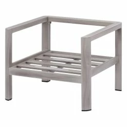 Salon De Jardin 5 Places Jauca Noisette / Gris Boisé Hespéride -Demeyers Magasin salon de jardin 5 places jauca noisette gris boise hesperide 1 7