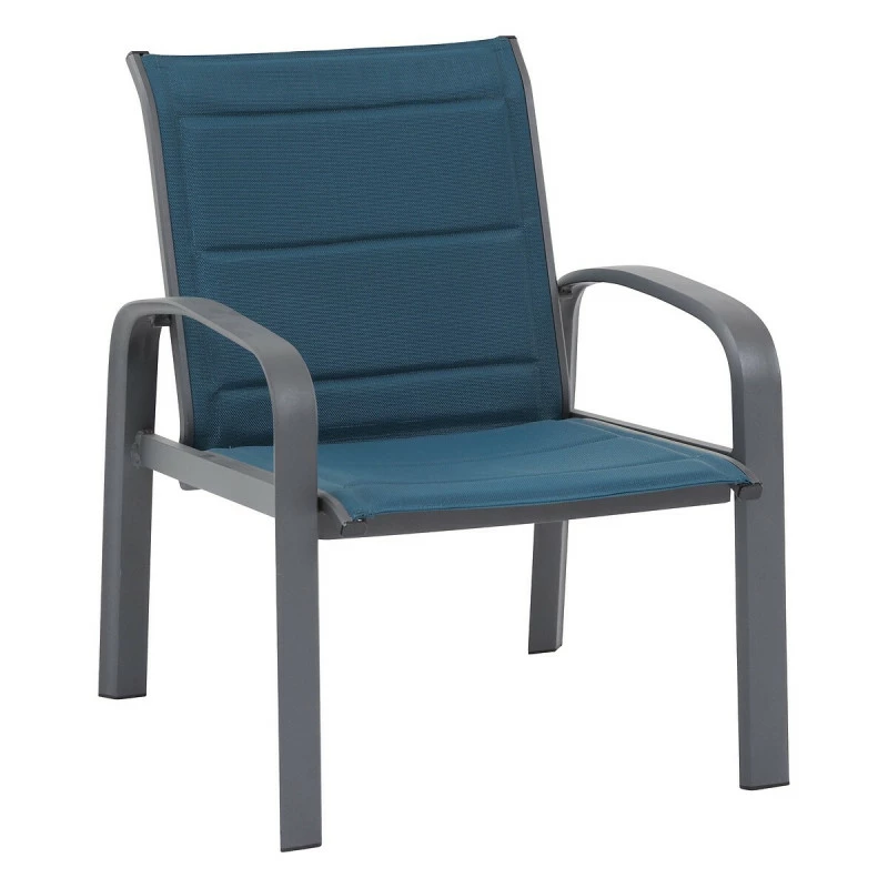 Salon De Jardin Duo Elyn Bleu Canard/graphite Hespéride 5 Salon De Jardin Duo Elyn Bleu Canard/graphite Hespéride – Image 3