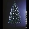 Sapin De Noël 150 Cm Vert Lumineux LED Blanc -Demeyers Magasin sapin vert lumineux fibres optique en bouquets 150 cm