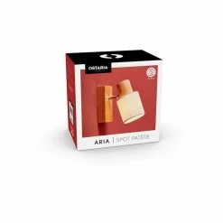 Spot Aria En Bois Et Tissu Blanc Ostaria -Demeyers Magasin spot aria en bois et tissu blanc ostaria 2