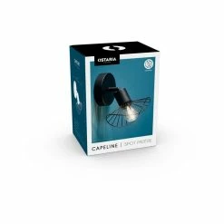 Spot Capeline En Métal Filaire Noir Ostaria 7 Spot Capeline En Métal Filaire Noir Ostaria -Demeyers Magasin spot capeline en metal filaire noir ostaria 2