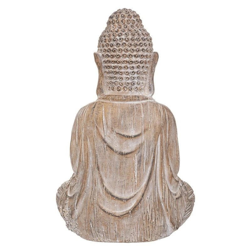 Statue Bouddha Effet Brossé H45 Atmosphera 4 Statue Bouddha Effet Brossé H45 Atmosphera – Image 2
