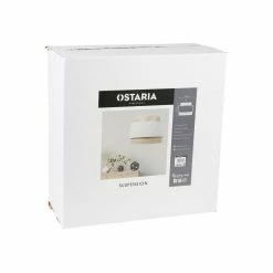 Suspension 3 Abat-jours Cannage Et Tissu Blanc Ostaria -Demeyers Magasin suspension 3 abat jours cannage et tissu blanc ostaria 2