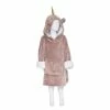 Sweat Plaid à Capuche Licorne Rose Enfant Atmosphera -Demeyers Magasin sweat plaid a capuche licorne rose enfant atmosphera