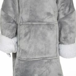 Sweat Plaid à Capuche Ours Gris Enfant Atmosphera 9 Sweat Plaid à Capuche Ours Gris Enfant Atmosphera -Demeyers Magasin sweat plaid a capuche ours gris enfant atmosphera 3