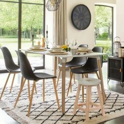 Table à Manger Blanc Roka Atmosphera -Demeyers Magasin table a manger blanc roka atmosphera 4