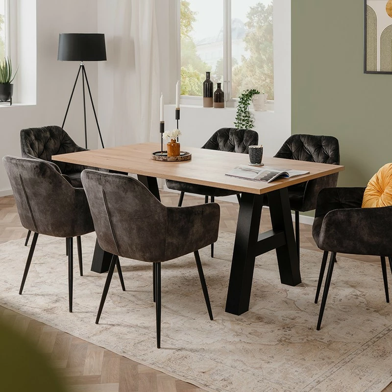 Table à Manger Extensible 157/234 Cm 10 Table à Manger Extensible 157/234 Cm – Image 8