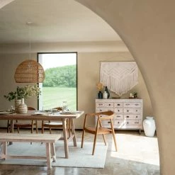 Table à Manger Extensible Bois D'acacia Aeris Atmosphera -Demeyers Magasin table a manger extensible bois d acacia aeris atmosphera 1 7