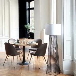 Table à Manger Ronde D102 Elias Atmosphera -Demeyers Magasin table a manger ronde d102 elias atmosphera 3