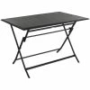 Table Alu Pliante Azua 4 Places Graphite Hespéride 2 Table Alu Pliante Azua 4 Places Graphite Hespéride -Demeyers Magasin table aluminium azua 4 places graphite hesperide
