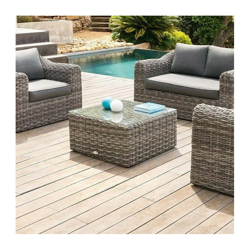 Table Basse Carrée Moorea Terre D'ombre Hespéride 5 Table Basse Carrée Moorea Terre D'ombre Hespéride – Image 3