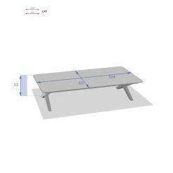 Table Basse Extérieure Embruns Praline Hespéride -Demeyers Magasin table basse exterieure embruns praline hesperide 2