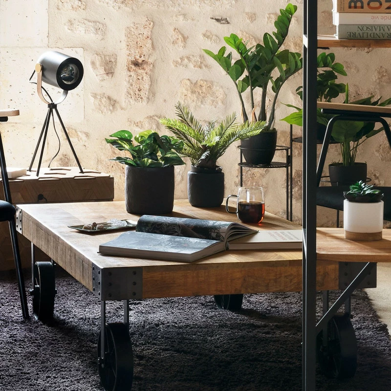 Table Basse Silas Bois Massif Atmosphera 8 Table Basse Silas Bois Massif Atmosphera – Image 6