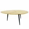 Table Basse Ovale Miller Pieds Métal -Demeyers Magasin table basse ovale miller pieds metal
