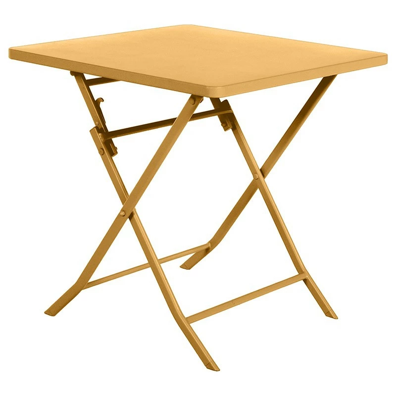 Table Carrée Pliante Greensboro 2p Ocre Hespéride 3 Table Carrée Pliante Greensboro 2p Ocre Hespéride