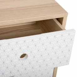 Table De Chevet 2 Tiroirs Effy Atmosphera -Demeyers Magasin table de chevet 2 tiroirs effy atmosphera 2