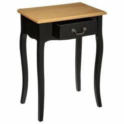 Table De Chevet Chrysa Noire Atmosphera -Demeyers Magasin table de chevet chrysa noire atmosphera 5