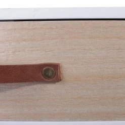 Table De Chevet Pieds Bois 1 Tiroir Blanc -Demeyers Magasin table de chevet pieds bois 1 tiroir blanc 5