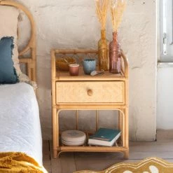ATMOSPHERA Table De Chevet Rotin Aoni Atmopshera -Demeyers Magasin table de chevet rotin aoni atmopshera 6