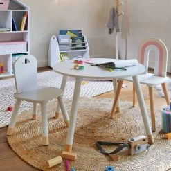 Table Enfant Blanche Atmosphera Collection Douceur -Demeyers Magasin table enfant blanche atmosphera collection douceur 1