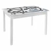 Table Enfant Bois Blanc Circuit Voitures Atmosphera -Demeyers Magasin table enfant bois blanc decoree circuit voitures atmosphera