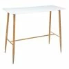 Table Haute Blanche Roka Atmosphera -Demeyers Magasin table haute blanche roka atmosphera