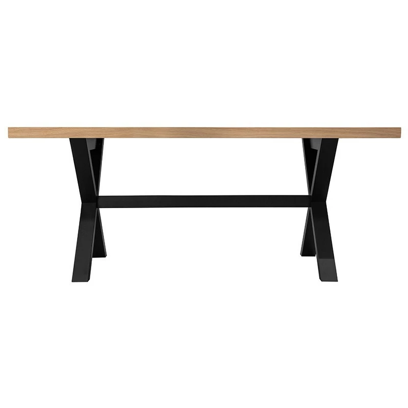 Table à Manger 180 Cm Pieds En Croix Steja Atmosphera 4 Table à Manger 180 Cm Pieds En Croix Steja Atmosphera – Image 2