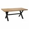 Table à Manger 180 Cm Pieds En Croix Steja Atmosphera -Demeyers Magasin table manger 180 cm pieds en croix steja atmosphera
