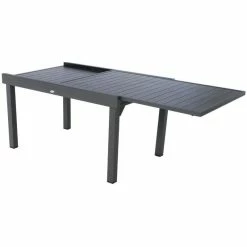 Table Rectangulaire Extensible Piazza 10 P. Graphite Hespéride -Demeyers Magasin table rectangulaire extensible piazza 10 personnes graphite hesperide 2