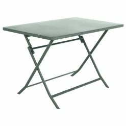 Table Rectangulaire Pliante Greensboro 4p Vert Olive Hespéride