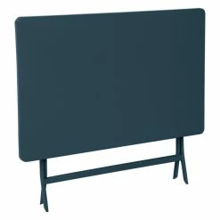 Table Rectangulaire Pliante Greensboro 4p Bleu Pétrole Hespéride -Demeyers Magasin table rectangulaire pliante greensboro 4p bleu petrole hesperide 2