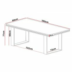 Table Salle Manger 160 Cm Marseille -Demeyers Magasin table salle manger 160 cm marseille 2