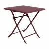 Table Carrée Pliante Greensboro 2p Bordeaux Hespéride -Demeyers Magasin tables carree exterieur greensboro bordeaux hesperide