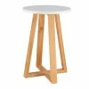 Tabouret Avec Pieds En Bambou & Plateau Blanc -Demeyers Magasin tabouret avec pieds en bambou plateau blanc
