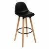 Tabouret Bar Maxon Simili Noir Atmosphera -Demeyers Magasin tabouret bar maxon simili noir atmosphera