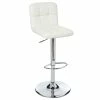 Tabouret De Bar Avec Dossier Blanc Delek Atmosphera -Demeyers Magasin tabouret de bar avec dossier blanc delek lot de 2