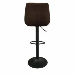 Tabouret De Bar Barcelona PU Brun Foncé -Demeyers Magasin tabouret de bar barcelona pu brun fonce 2