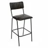 Tabouret De Bar En Cuir Noir Dario Atmosphera 2 Tabouret De Bar En Cuir Noir Dario Atmosphera -Demeyers Magasin tabouret de bar en cuir noir dario atmosphera
